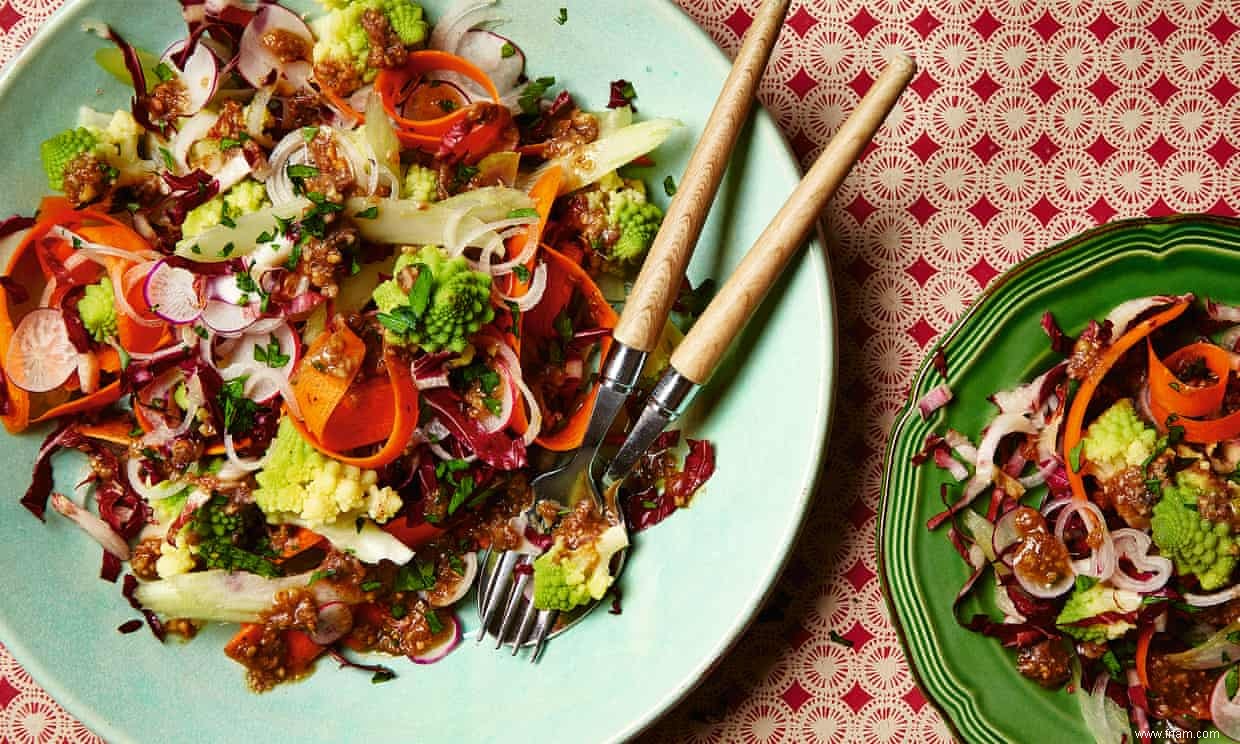 Le cuisinier du week-end :les recettes de caille aux sept épices de Thomasina Miers avec riz persan et salade de bagna cauda 