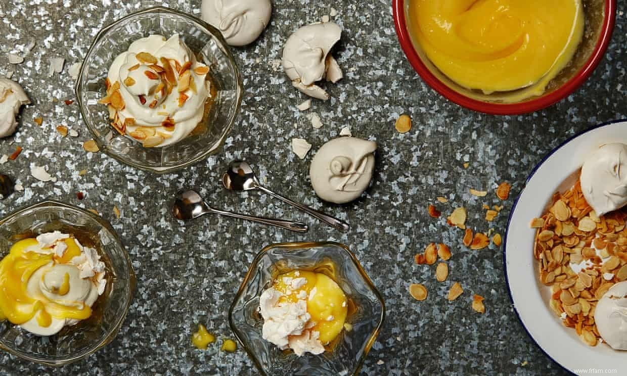 La cuisinière du week-end :les recettes de Thomasina Miers pour les pâtes aux germes et les coupes glacées à la fleur d oranger et au yaourt 