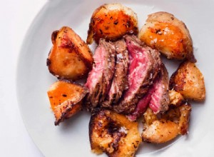 Recette de neeps, tatties et steak rôtis à la graisse d oie épicée de Nigel Slater 