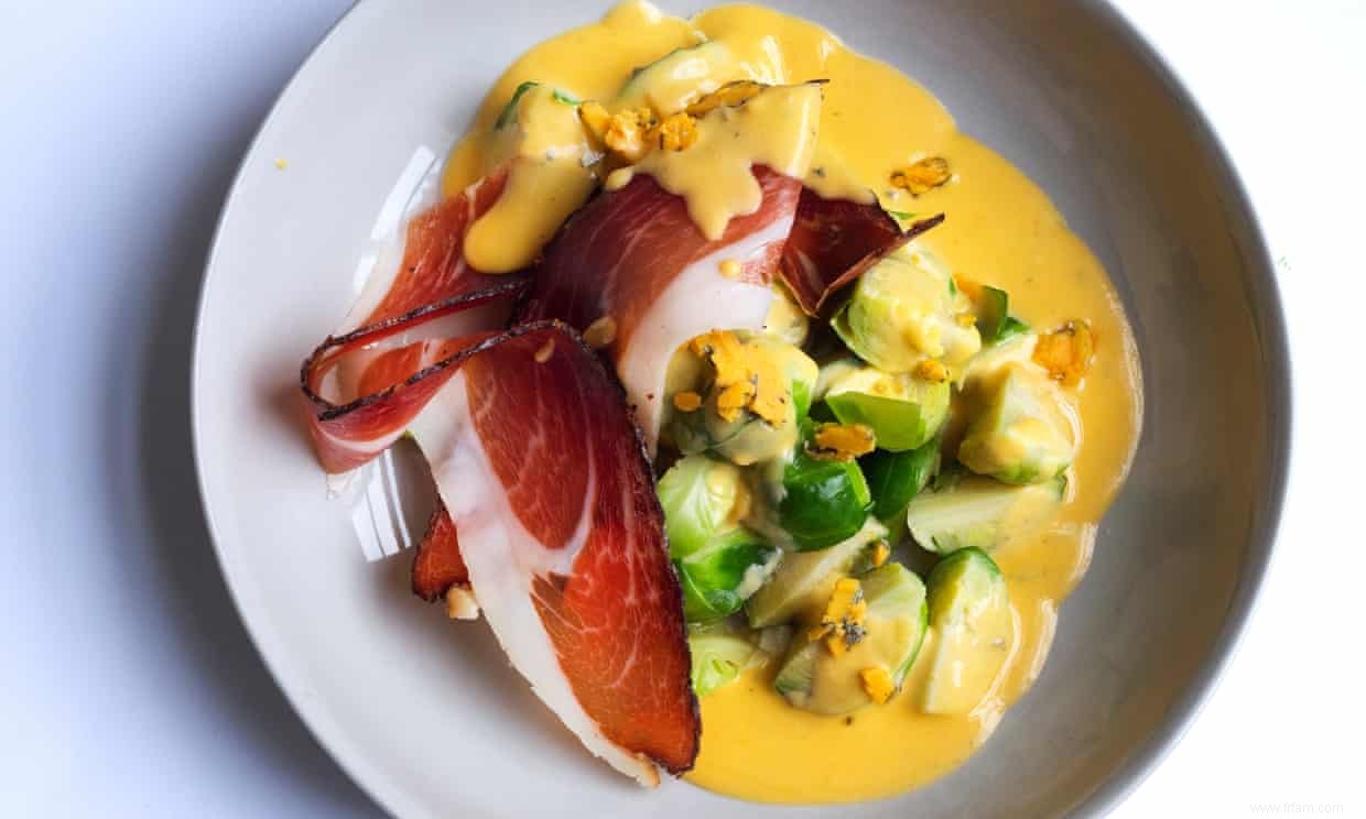 Recette de choux, stilton et speck de Nigel Slater 