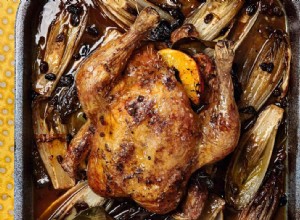 Le cuisinier du week-end :les recettes de Thomasina Miers pour le poulet rôti au sherry et le gâteau renversé à la rhubarbe 