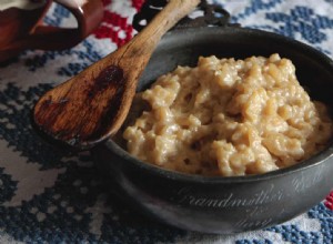 Recettes historiques :riz au lait salé 