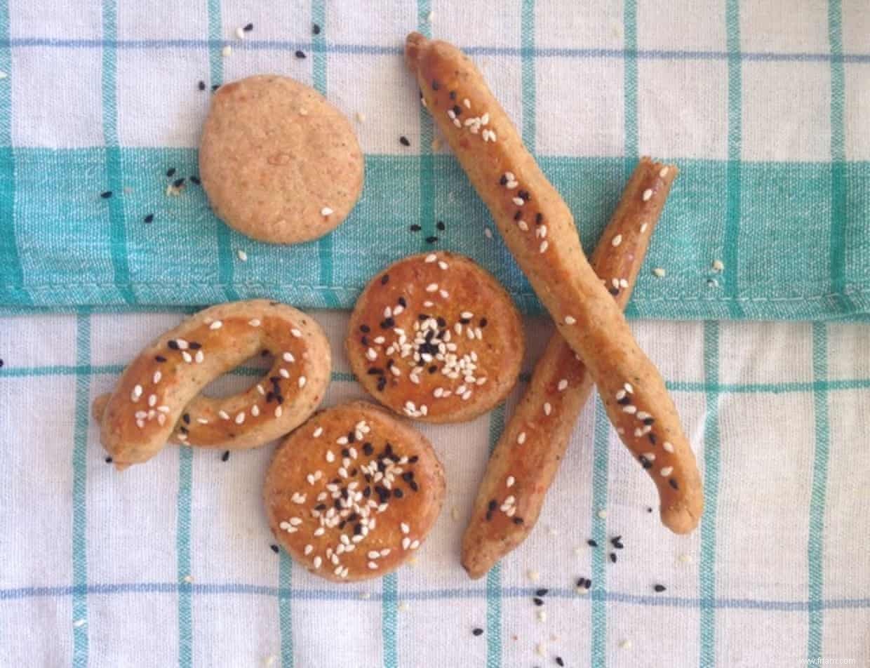 Échange recette des lecteurs :Biscuits salés 