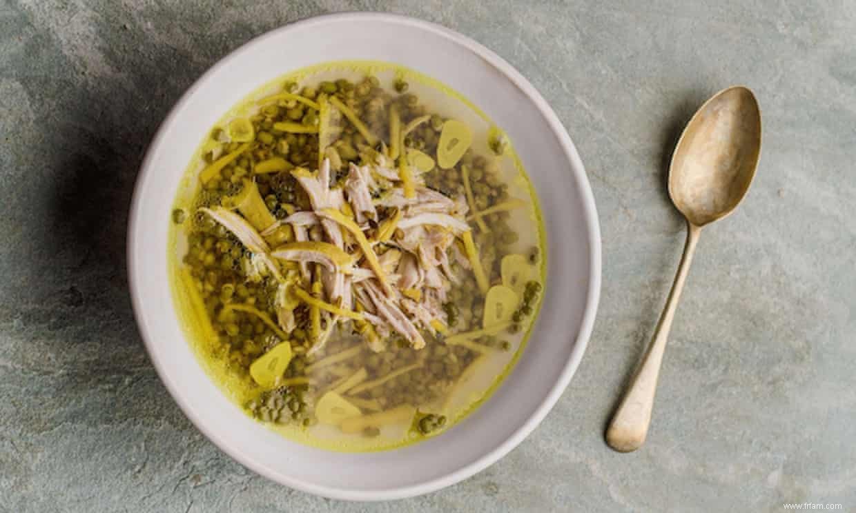 Le contrecoup du bouillon d os:trois soupes qui ne prennent pas des jours à faire 