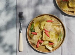 Recettes saisonnières de raviolis et d orzotto du chef Oliver Rowe 