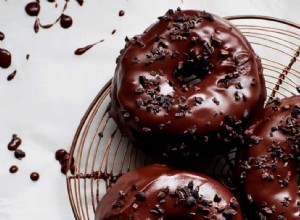 Beignets glacés au chocolat et babka imbibé de sirop 