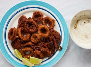 Les recettes estivales de Tamal Ray :calamars d Amritsari; éponge groseille 