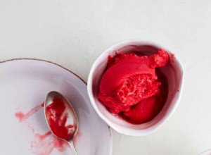 La recette de Claire Ptak du sorbet framboise verveine citronnée 