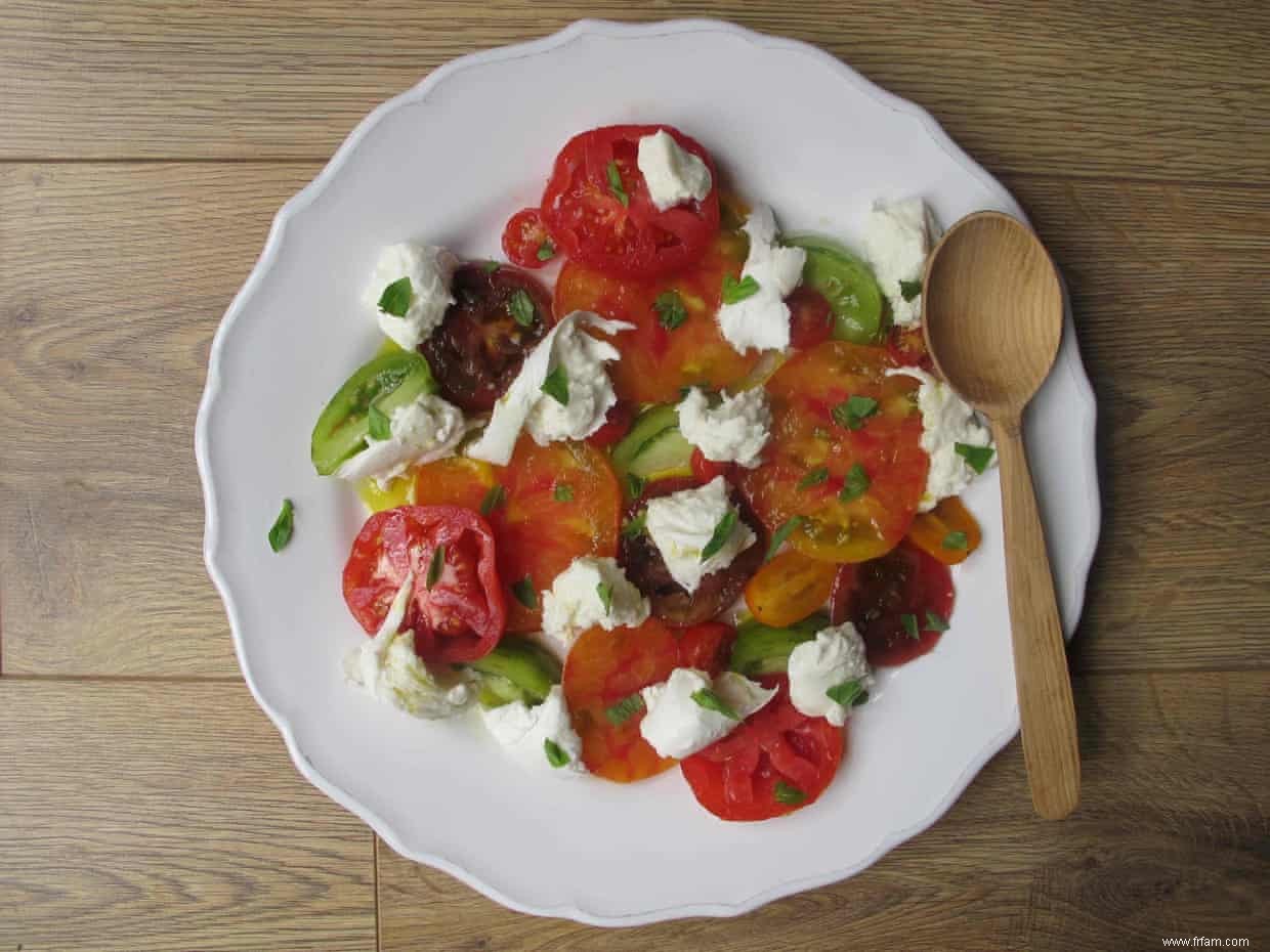 Comment faire la parfaite salade caprese 