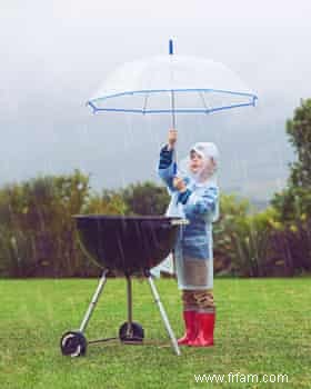 Comment protéger votre barbecue contre la pluie 