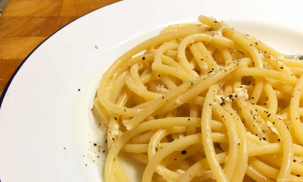 Comment faire le parfait cacio e pepe 