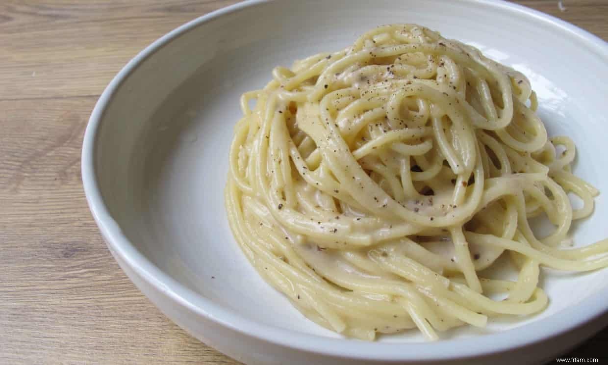 Comment faire le parfait cacio e pepe 