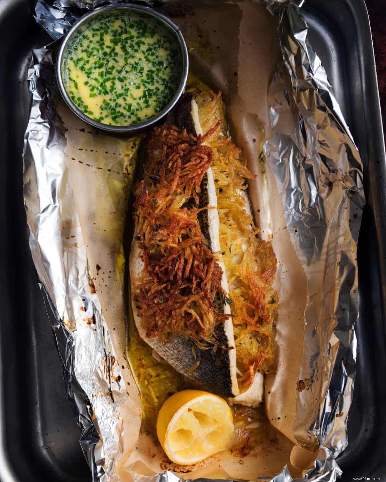 Les recettes de poisson farci de Nigel Slater 