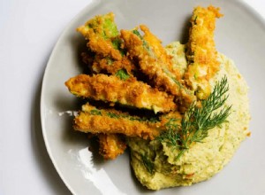 Courgettes frites de Nigel Slater avec houmous à l aneth 