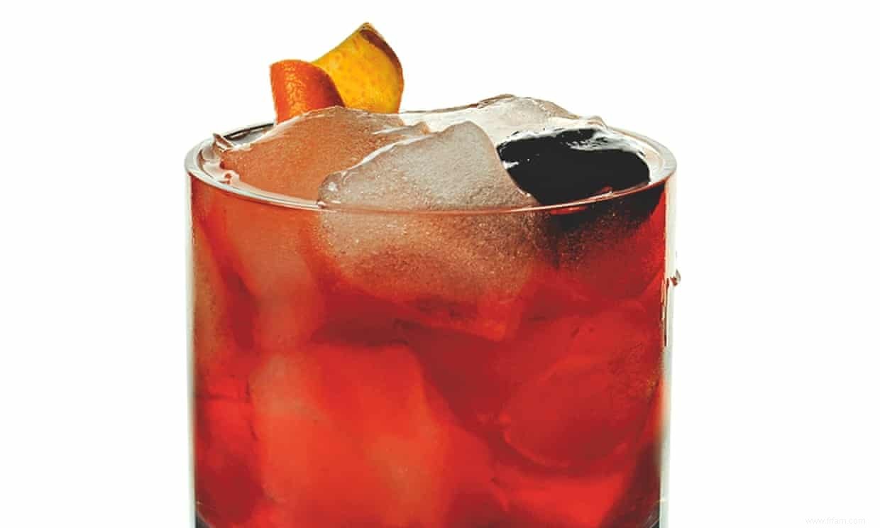 Cocktail de la semaine :la recette prune negroni 