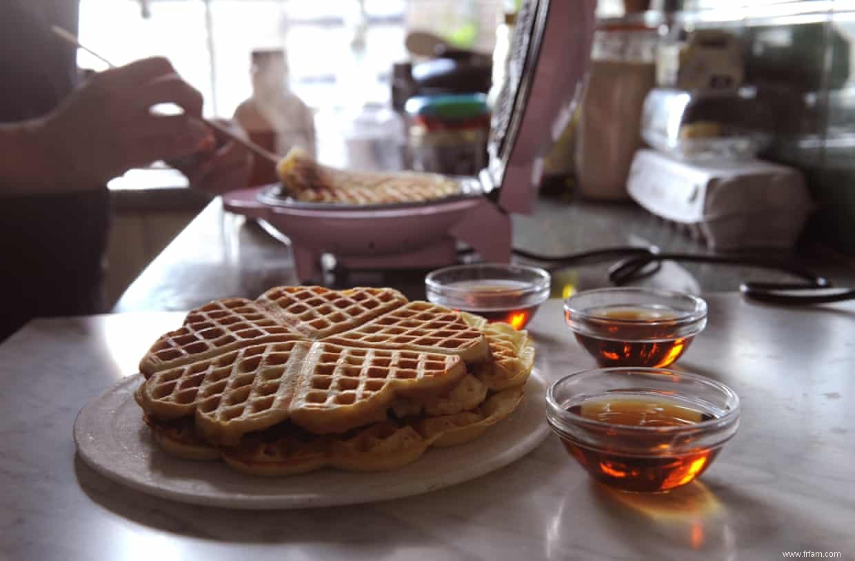 Embrassez les années 80 avec cette recette de gaufres aux amandes 