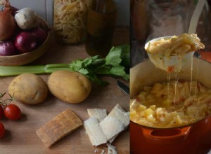 La recette de Rachel Roddy pour les pâtes aux pommes de terre et fromage provola 