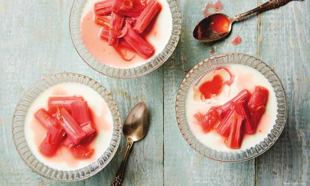 Le cuisinier du week-end :les recettes à la rhubarbe de Thomasina Miers 