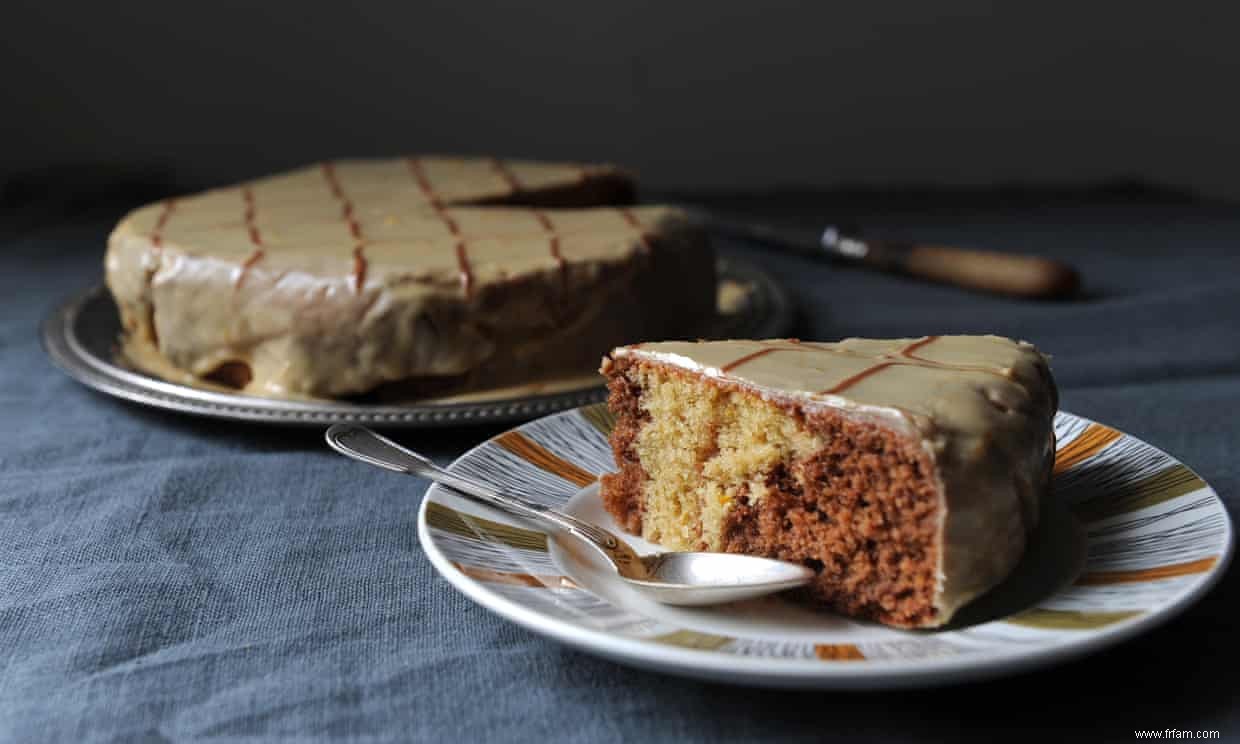 La recette de Ruby Tandoh pour le gâteau marbré au chocolat et à l orange 