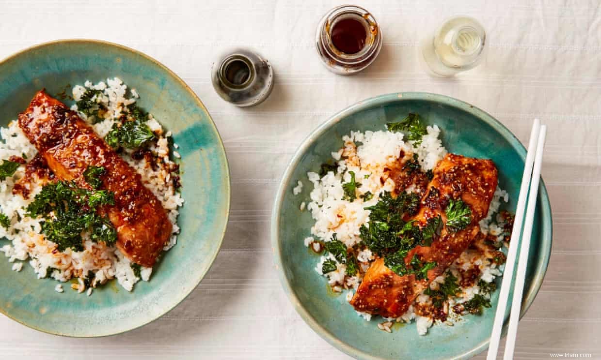 Le cuisinier du week-end :les recettes de Thomasina Miers pour le curry de chou-fleur sri-lankais et le riz gluant au saumon miso et soja 