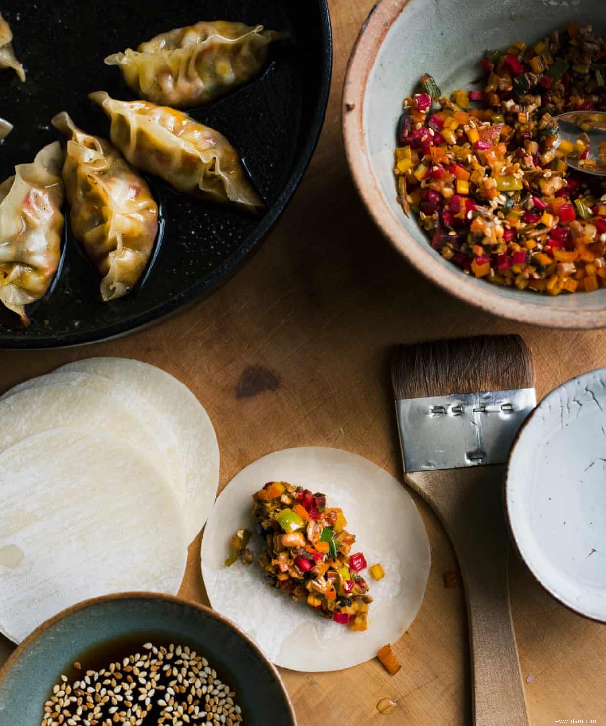 Les recettes de gyoza de Nigel Slater 