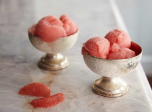 La recette du pamplemousse rose et du sorbet Campari de Jeremy Lee 