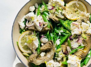 La recette artichauts, petits pois et fromage à pâte molle de Nigel Slater 