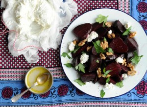 Recettes de salades du jardin de campagne anglaise 