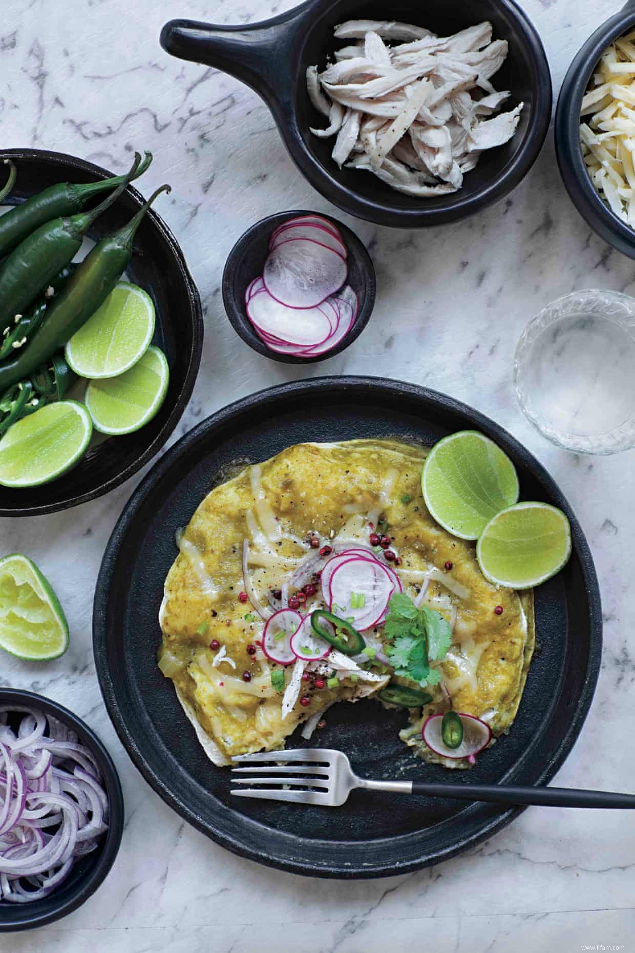 Soupe aux carottes, enchiladas au poulet et brownies :cuisiner avec Georgia O Keeffe 