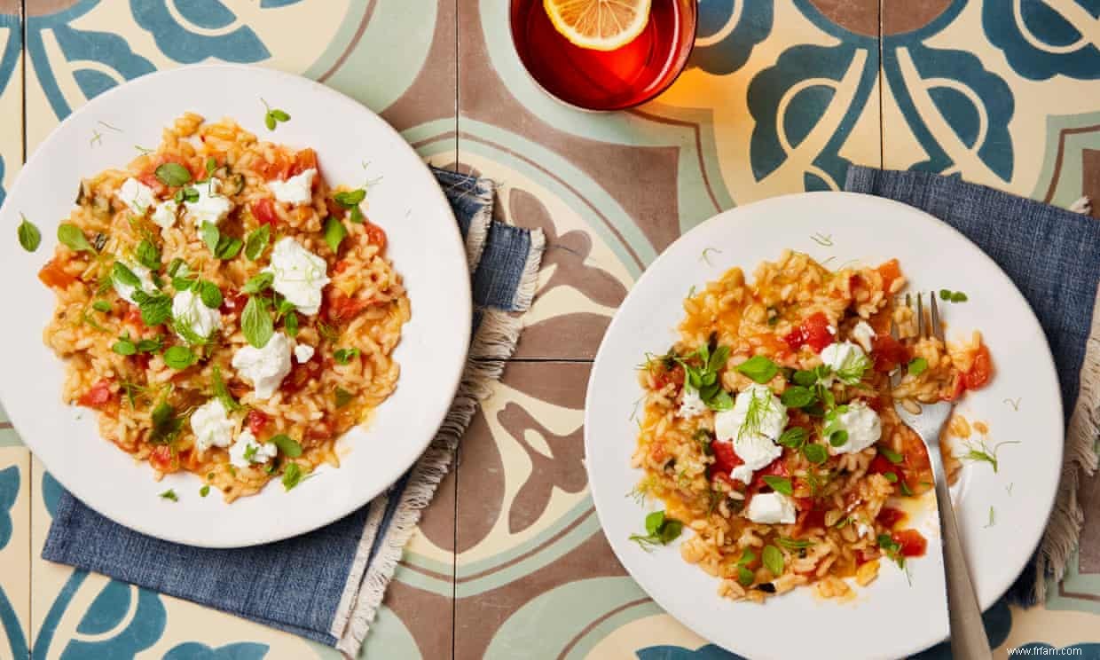 Le plat rapide :la recette du risotto aux tomates et fenouil de Thomasina Miers 