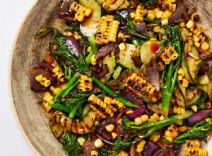 Recette de Meera Sodha pour les légumes d été grillés avec une vinaigrette au cumin et à la coriandre 