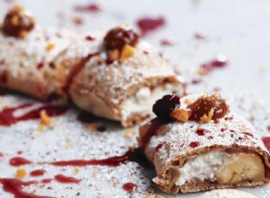 La recette du calzone sucré banane et macadamia de Stefano Manfredi 