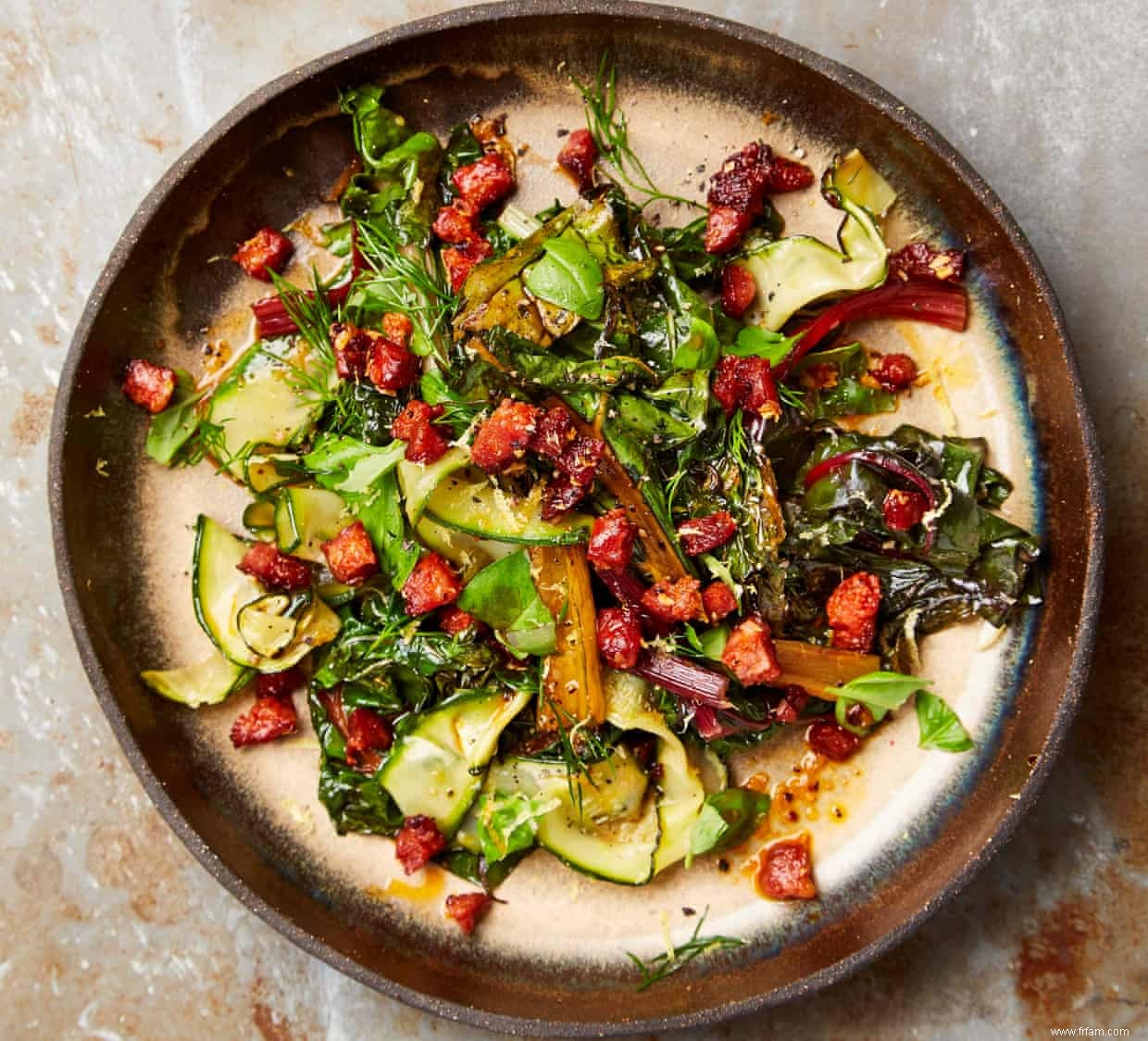 Les recettes de Yotam Ottolenghi pour le chorizo ​​et la  nduja 