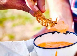 Crevettes de l école de Chin Chin et recettes de dtom kem à tête plate 