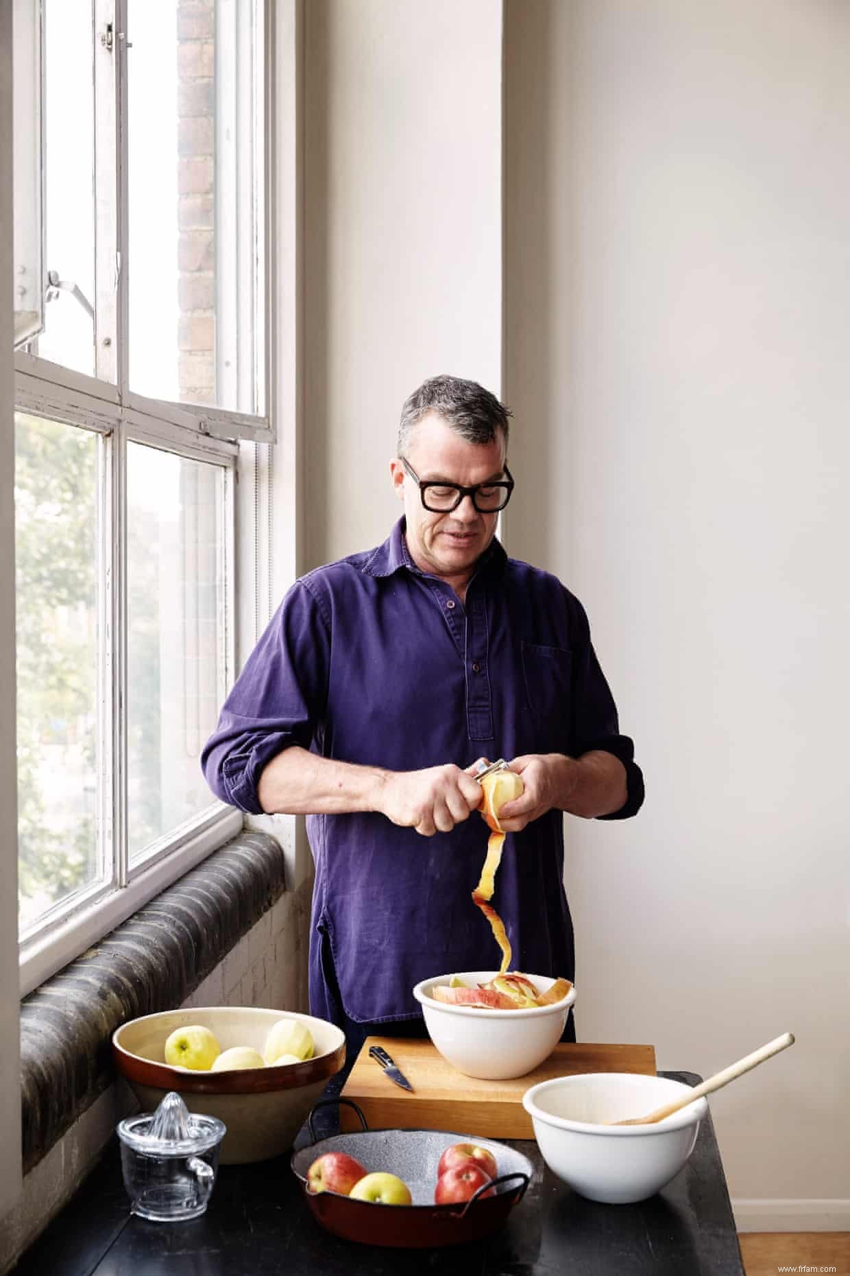 La recette de la tarte aux pommes et aux amandes de Jeremy Lee 