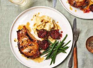 Recette rapide de côtelettes de porc aux figues et au xérès de Thomasina Miers 