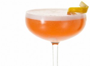 Cocktail de la semaine :Bubbly Jack Rose – recette 