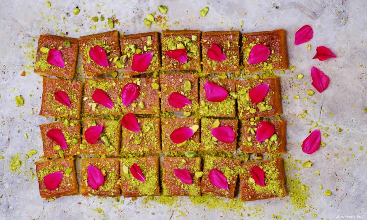 OFM Awards 2017 : Best Readers’ Recipe – Bakhlava traybake de Maryam Shams 