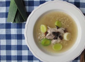 Comment faire la parfaite soupe au coq et aux poireaux 