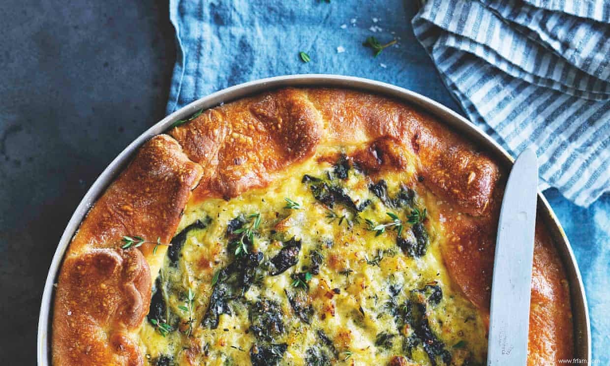 La recette de la tarte aux betteraves, poireaux et gruyère de Matt Moran 