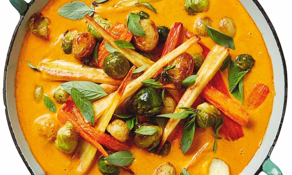 La recette végétalienne de Meera Sodha pour le curry de Penang aux légumes de Noël 