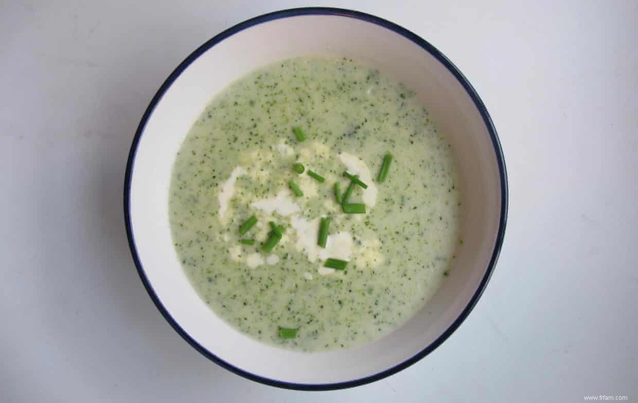 Comment faire la parfaite soupe au brocoli et au stilton 