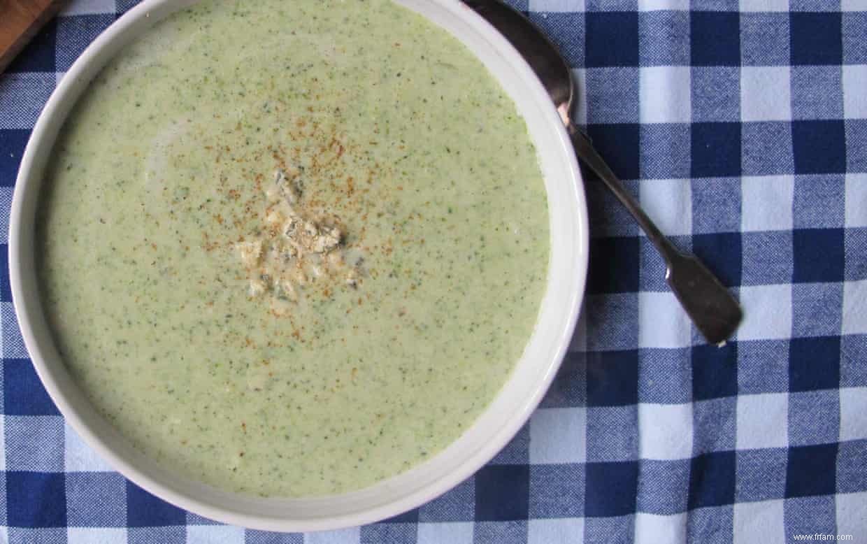 Comment faire la parfaite soupe au brocoli et au stilton 