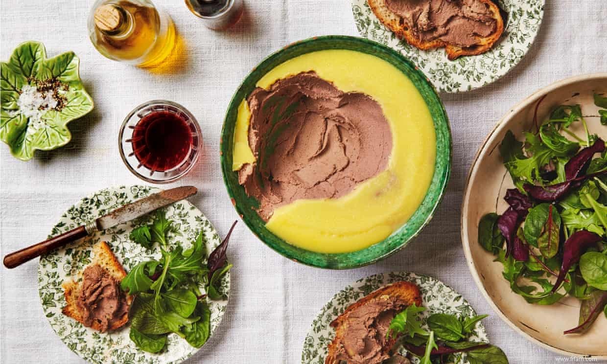 La recette du pâté de foie de volaille et coings de Thomasina Miers 