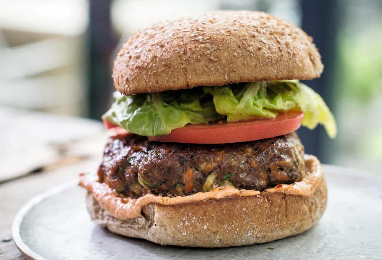 Burgers d agneau marocains épicés de Tom Kerridge 