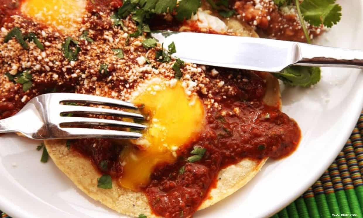 La recette des huevos rancheros de James Hart 