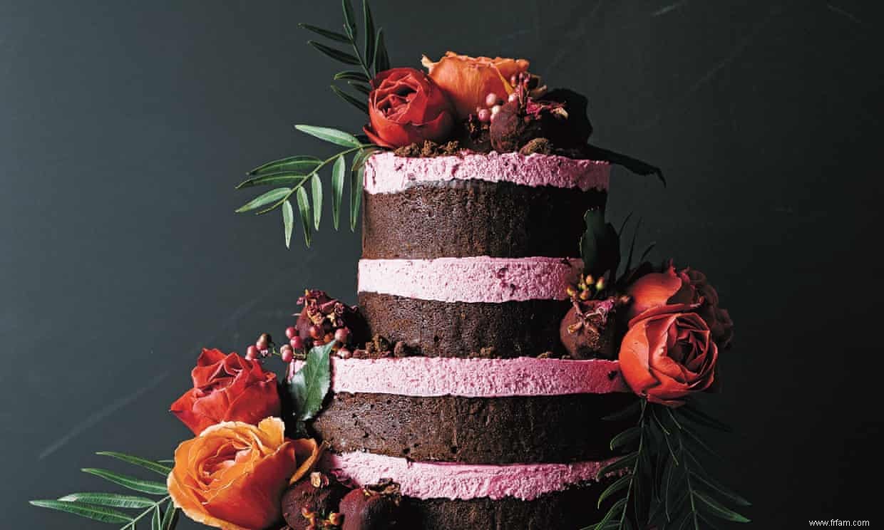 Recette du gâteau à la betterave et à la truffe rose de Sticky Fingers Bakery 