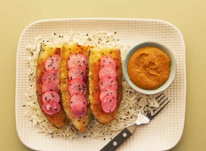 La recette de Meera Sodha pour le curry katsu avec des aubergines panko et des radis marinés 