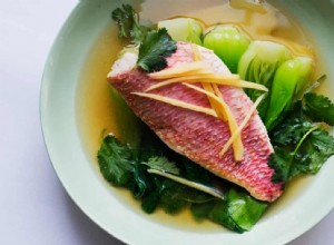 Recette du rouget rouget au pak choi de Nigel Slater 