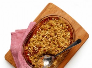 Comment faire le parfait crumble à la rhubarbe 